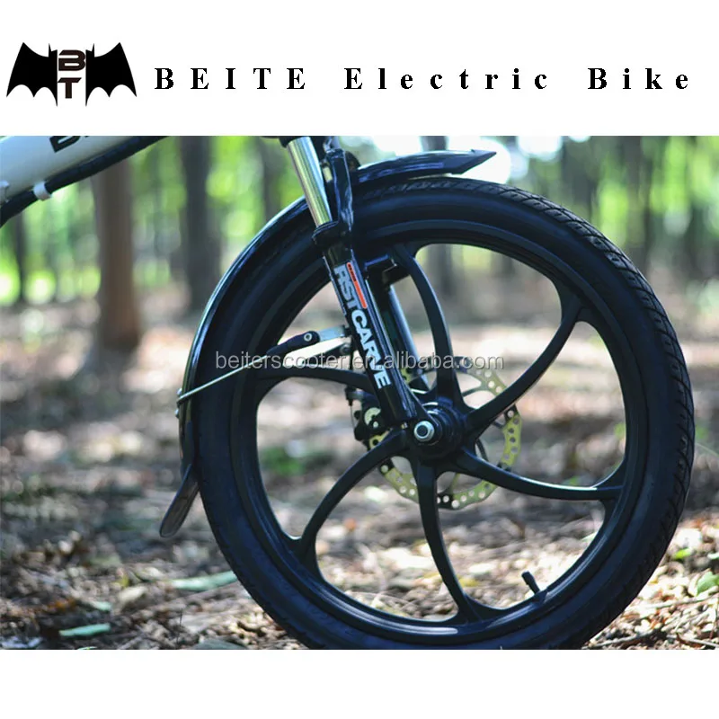 Beite Full suspension electric bicycle folding for sale