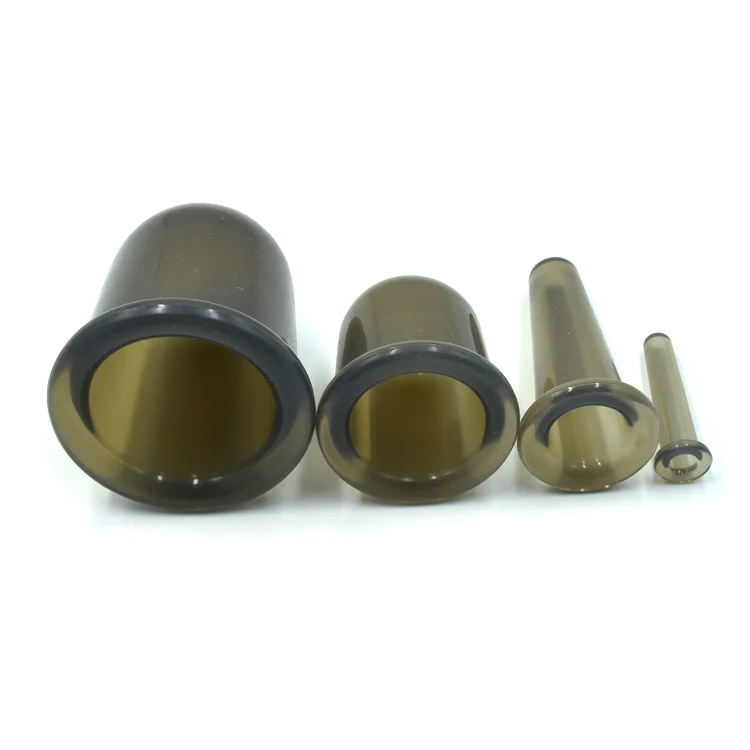 4Pcs Anti Cellulite Vacuum Cupping Cup Silicone Family Facial Body Massage Therapy Cupping Cup Set