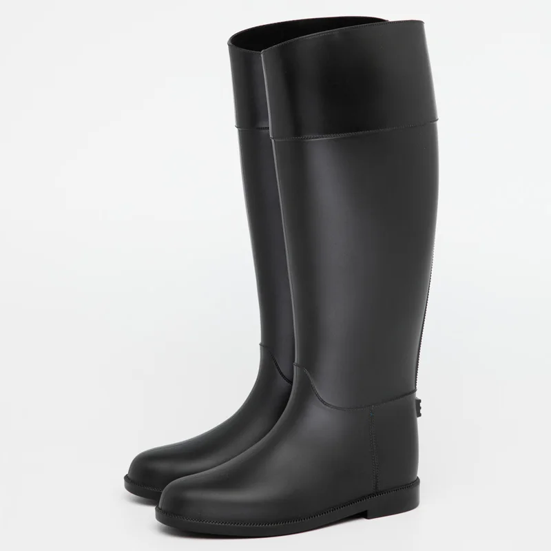 Customized Color New Style Pvc Material Fashion Horse Riding Boots for Women Manufacturer