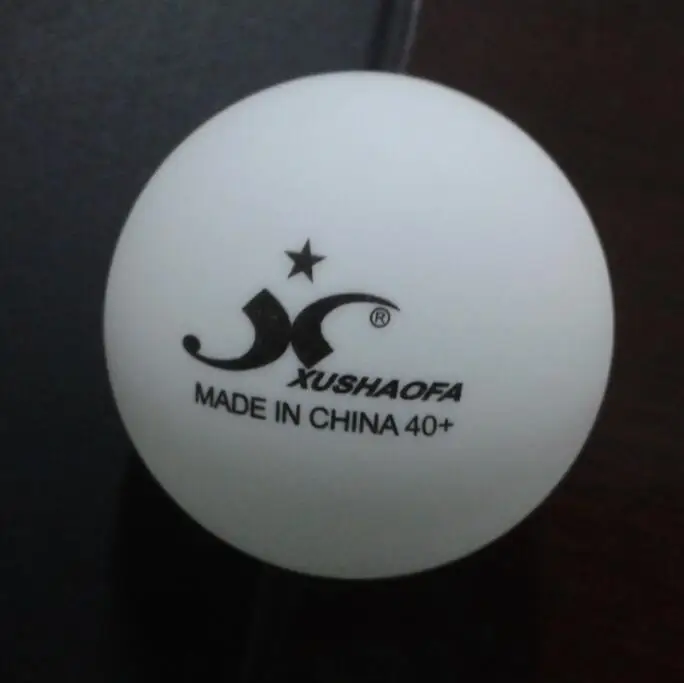 ITTF xushaofa пластиковые бесшовные 40 мм 1 звезда мяч для пинг-понга Мячи для настольного тенниса