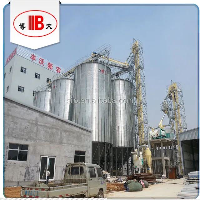 Стальной резервуар для силос с опилками, стальные корзины для силос с деревянными щепами, стальная система хранения силос с дном с резервуаром для деревянных гранул