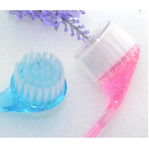 nail art liner High quality Nail tools plastic Nail Cleaning Brush Remove Dust Cleaner