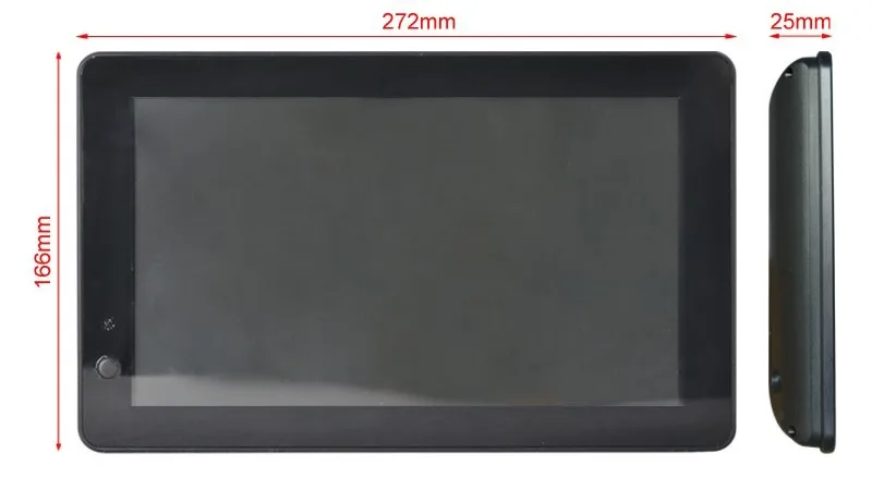 7 inch multifunction video player Merchandising Display screen from USB SD card