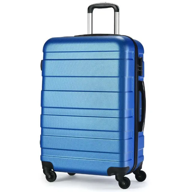 High Quality ABS Trolley carryon Luggage with 4 universal wheel luggage