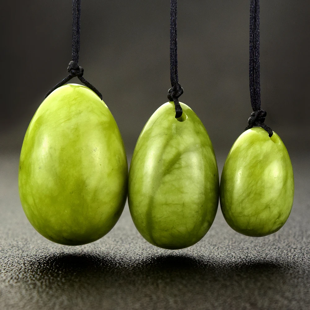 2024 Hot Selling (Drilled or Undrilled) wholesale natural kegel jade eggs many gemstone yoni eggs