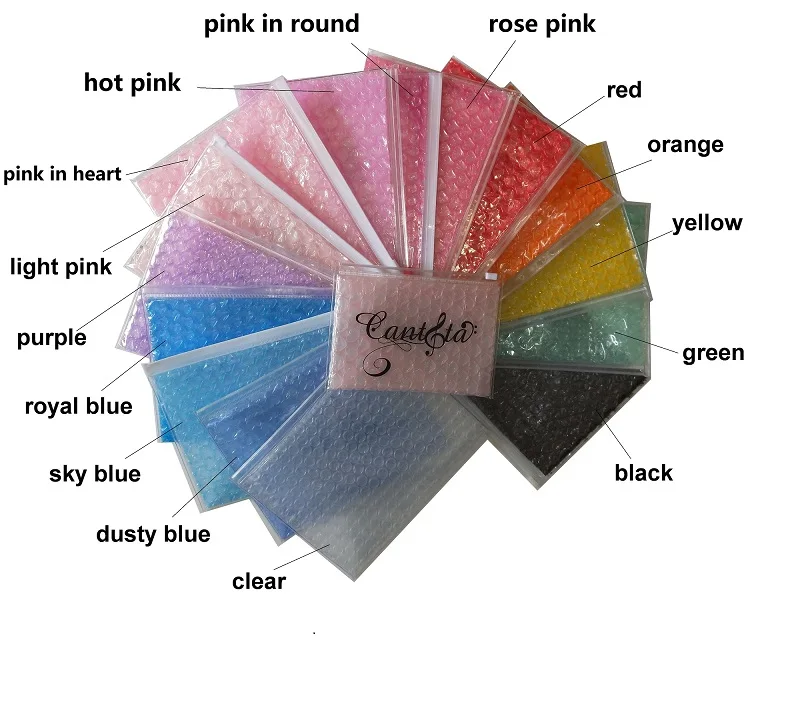 2021 year  hotest design custom anti static plastic black ziplock bubble bag, zipper bubble bag