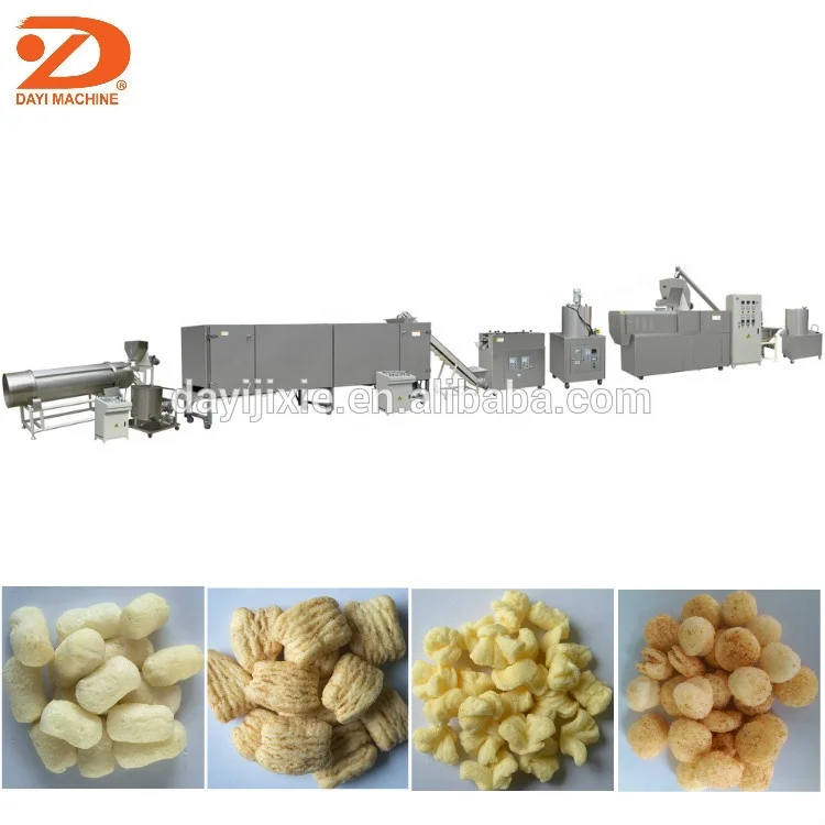 China Corn Puff Snack Machine Suppliers