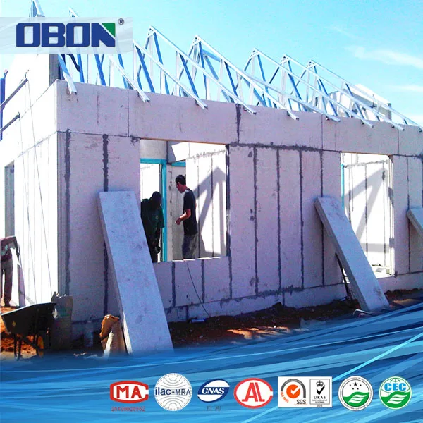 Fireproof Eps Concrete Cement Sandwich Wall Panel Systems Hebei, Prefab Eps Concrete Cement Sandwich Wall Panel Guangdong.