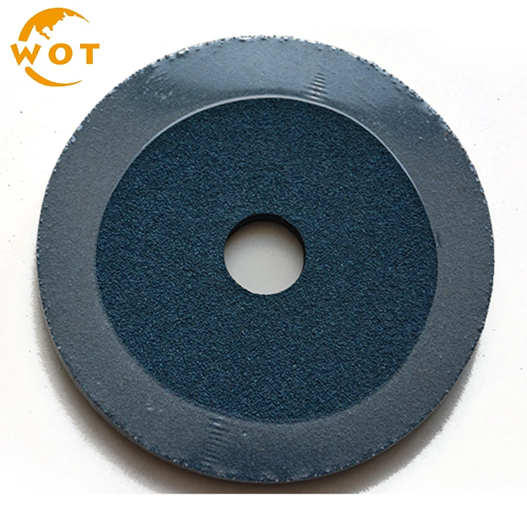 
China Manufacture Germany Grinding Abrasive Fused Aluminum Oxide Fiber Disc For Polishing Metal 