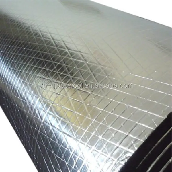 Black foam rubber insulation with aluminium foil for thermal