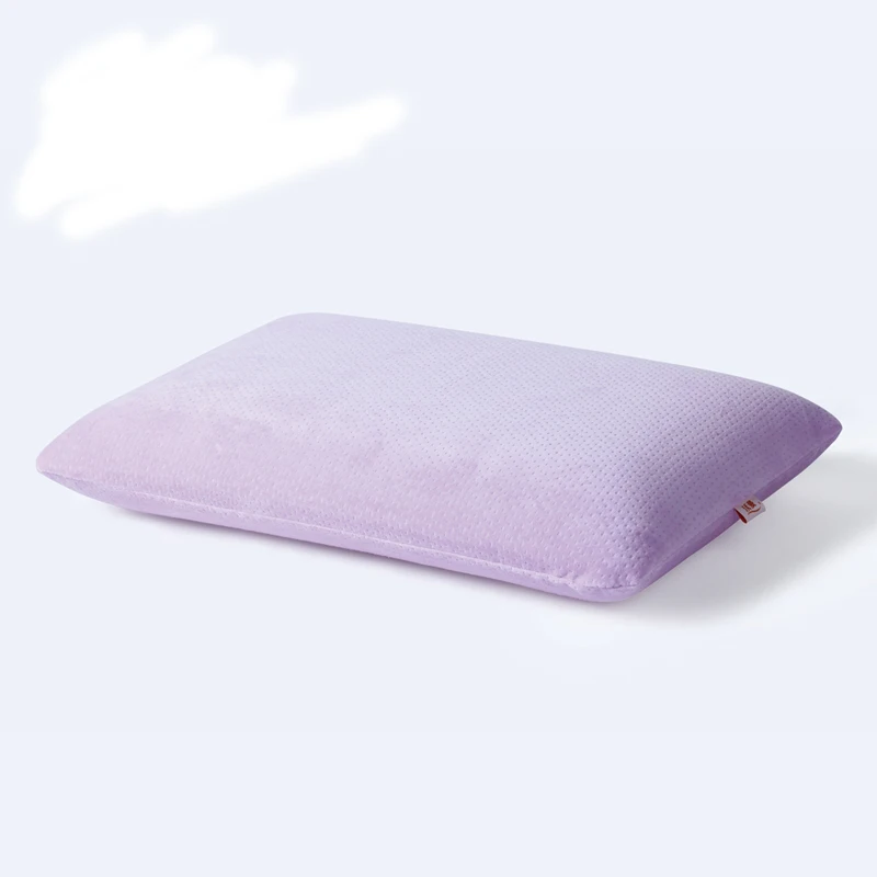 Contour Thin Memory Foam Pillow for Stomach Sleepers Tall Slim Flat Low Profile Design