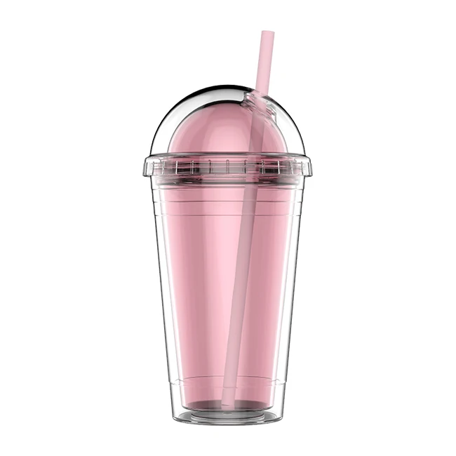 Factory Cup Plastic Tumbler Double Wall Acrylic Mug With High Quality