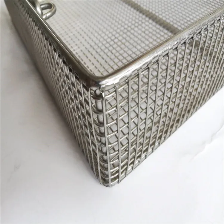 metal net Cabinet basket/kitchen drawer basket/wire basket Storage Metal Stainless Steel Wire Mesh Basket For Kitchen