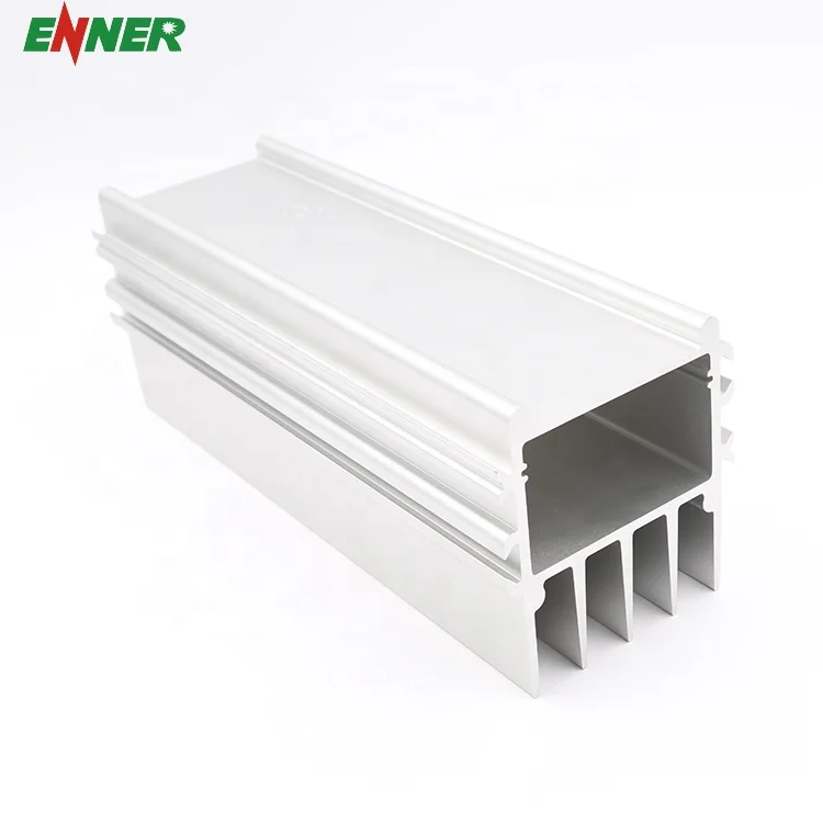 Индивидуальные 6063 Алюминиевые экструзионные профильные детали экструдированный радиатор