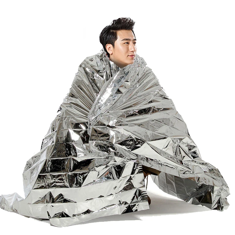 Alwaysfit First Aid Aluminum Foil Rescue Blanket Survival outdoor blanket