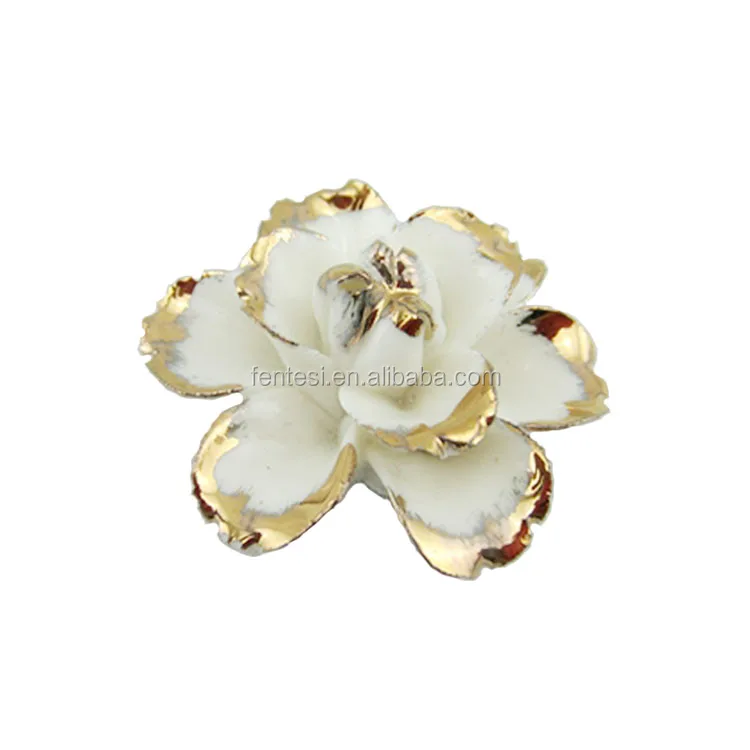 new design handmade mini porcelain flower