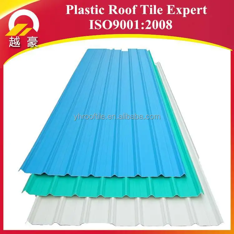 Многослойный ПВХ пластиковый кровельный лист устойчивый к коррозии ПВХ кровельная черепица