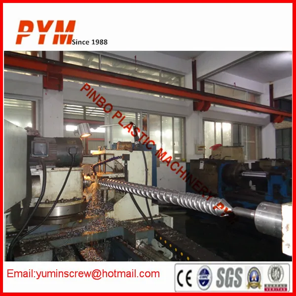 Экструдер одного биметаллические пвх винт баррель