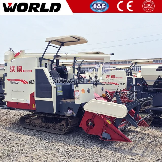 Rubber Track Type Best Price Mini Harvester with A/C cabin