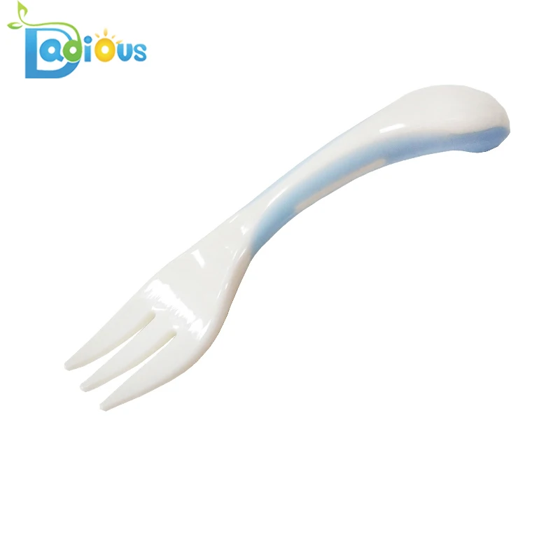 
Baby Supplies Products Baby Feeding Spoon Safety Baby Spoon and Fork Set For Training 