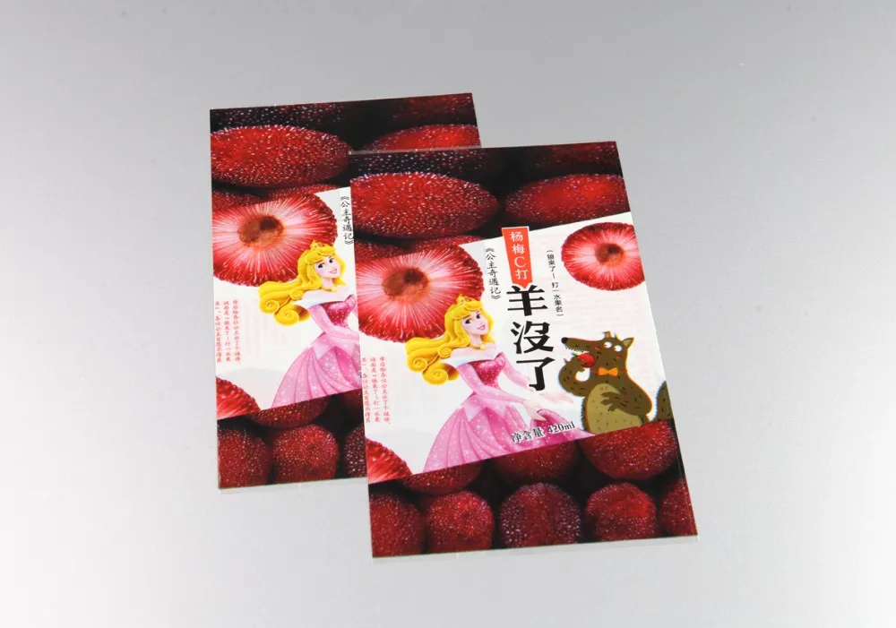 PVC custom printing sleeve shrink label heat shrink plastic bottle label