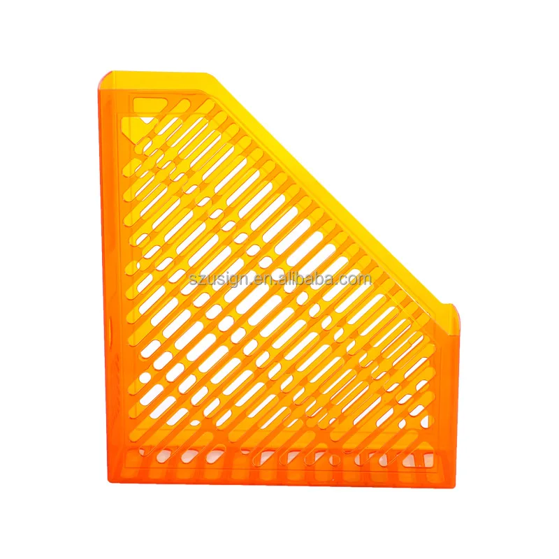 US-9881PS Transparent color Office File Rack