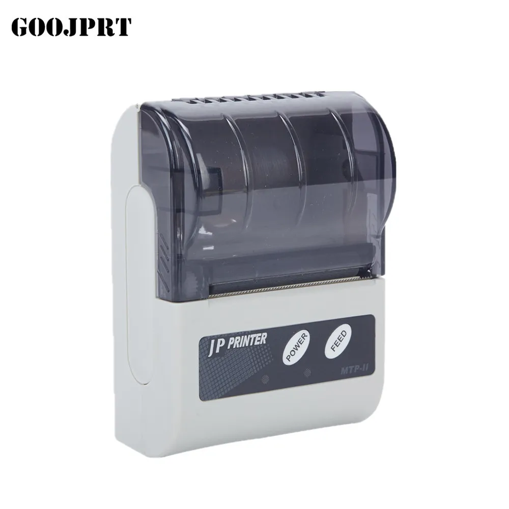 MTP-II Mini Hand Mobile Thermal Label Printer Mini Printer With Android Ios Thermal Transfer Printer For Outdoor