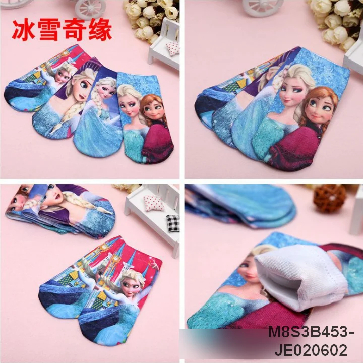 12 pairs/lot Spring Summer thin boys girls socks kids cotton mesh boat socks cartoon breathable toddler children ankle sock