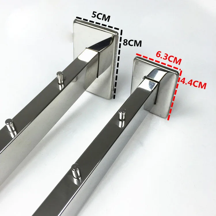 
Professional custom interior design slatwall hooks, metal display hook 