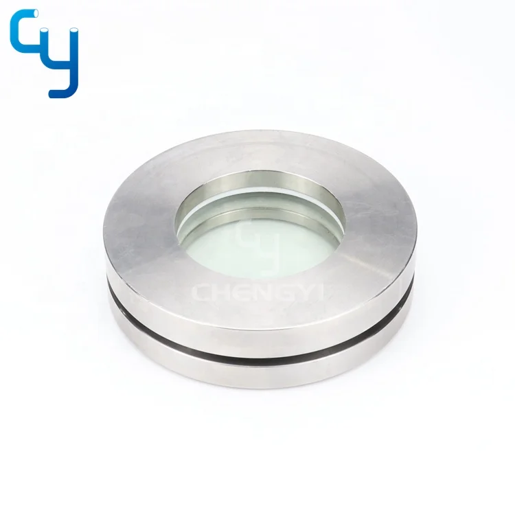 Factory price sanitary stainless steel flanged sight glass for tank and vessel