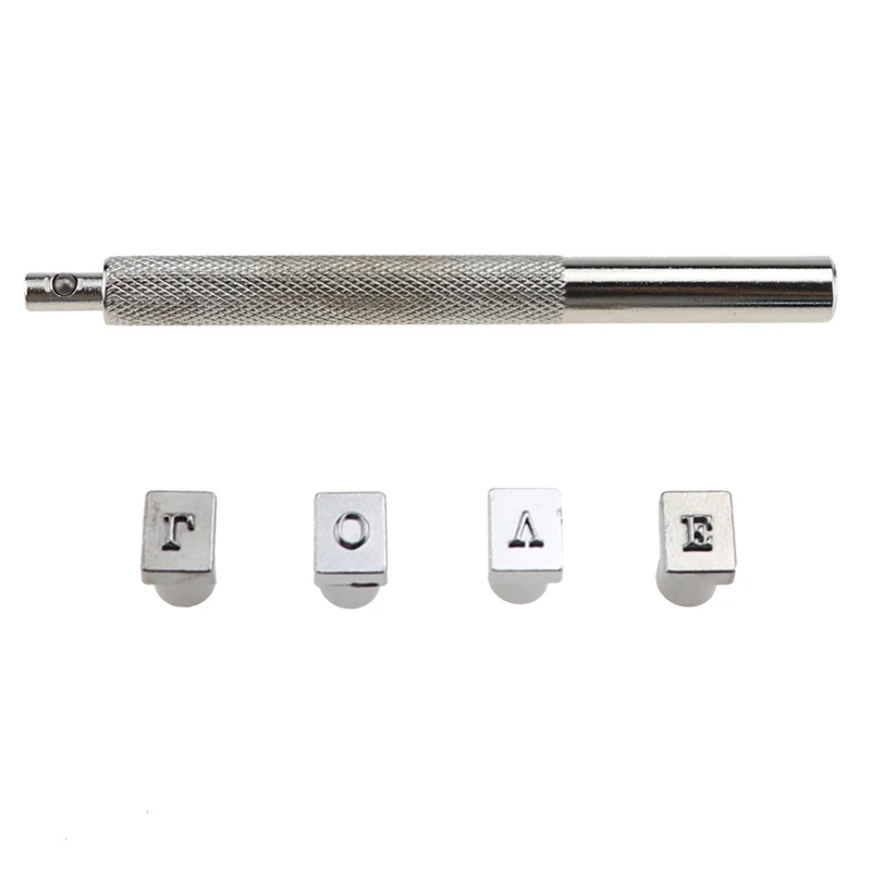 36pcs Hot Sale Steel Alphabet Number Stamp Punch Set For Leather Craft Stamps Tools Art 3mm/6mm