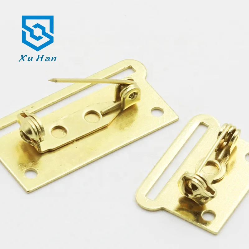 Manufacturer Direct Selling, High Quality Metal badge clip safety pin for medal ribbon