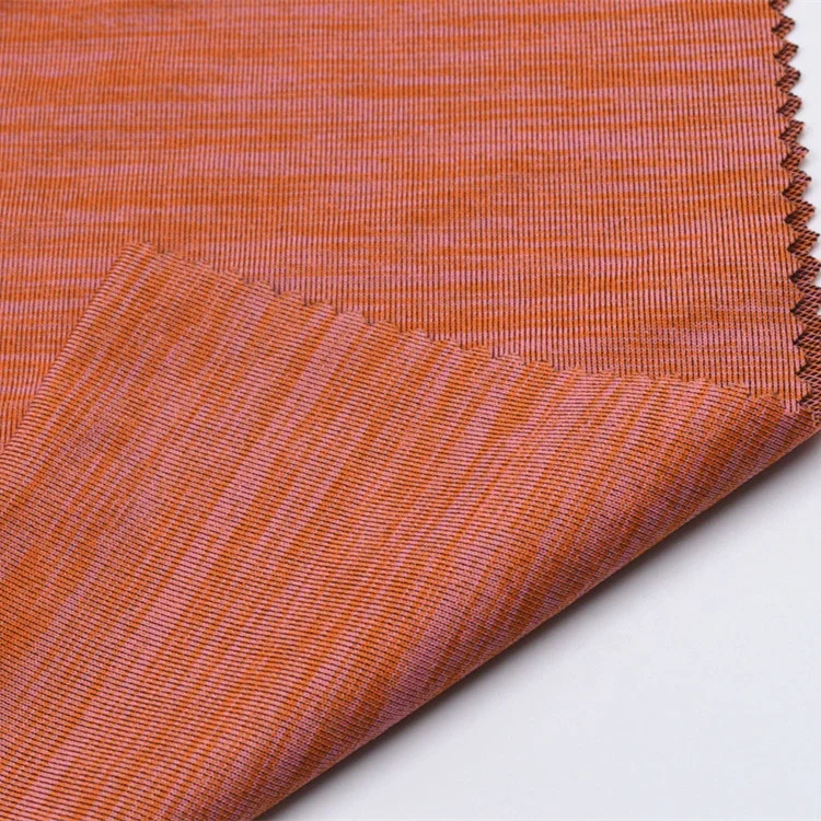 Moisture wicking strech double layer polypropylene fabric