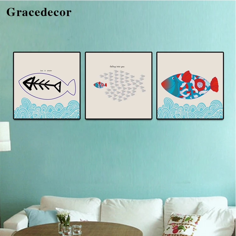 China Supplies Wall Art Painting Cartoon Pictures For Restaurant Kids