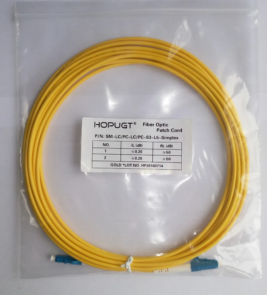 Оптический пигтейл LC/UPC 0.9mm 1,5м
