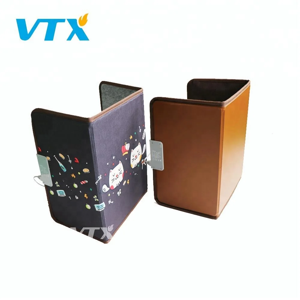 High Quality Tip-Over Protection Massage Electric Leg Warmer, Heat And Massage Pad with heating film