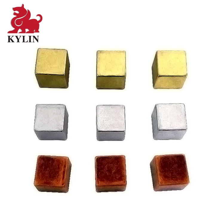 Competitive price supply Metal cube Board game Props Accessories Zinc alloy metal cube