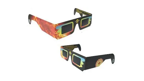 Paper Solar Eclipse Sun Shade 3D Glasses Eclipse Solar Glasses