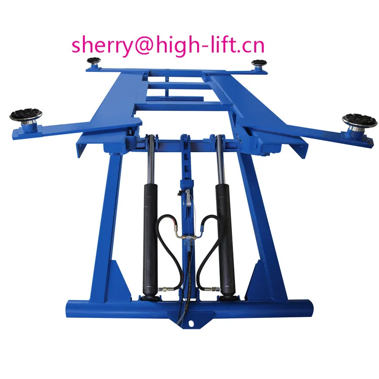 YL628    China best Seller Small  Car hoist  Hydraulic Scissor Car hoist with CE/2800kgs