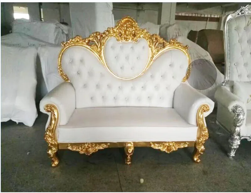 2019 European-style Living Room Modern Royal Throne PU LEATHER Sofa