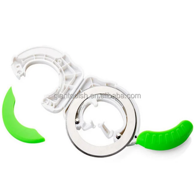 Rolling circular knife handy chopper slicer manual vegetable cutter kitchen foil cutter