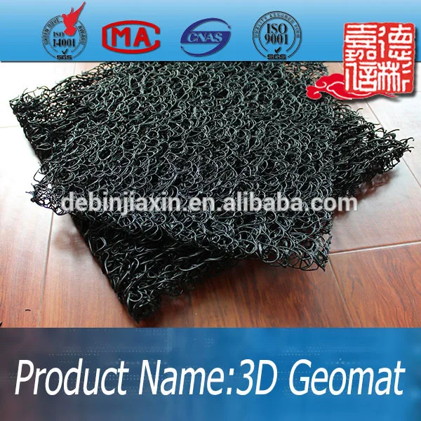 Geo mat 3d waterproofing control geomat in a slope