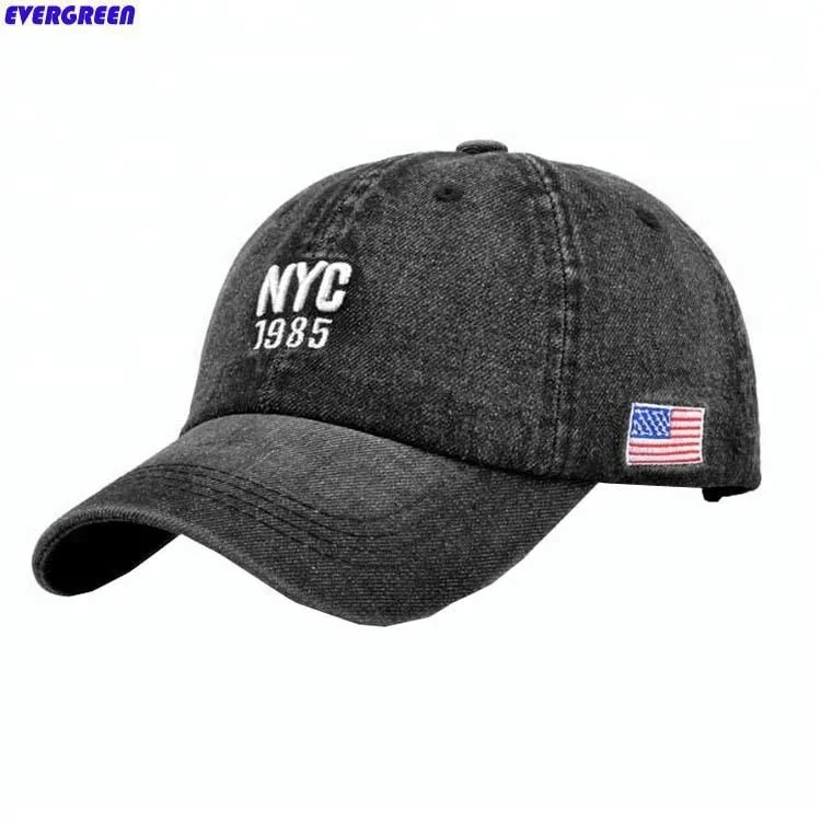 
High quality baseball cap ny jeans cap 