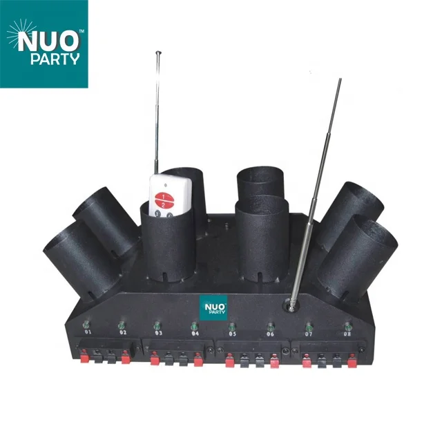 D08 8 12 cues remote control sequential fireworks firing system