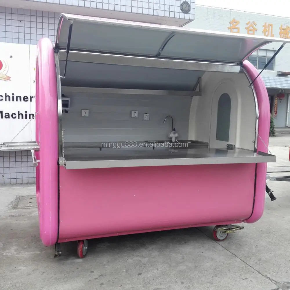 best sell fast food cart bbq trailer for sale hot sale factory supply Cotton Candy Machine And Popcorn Machine Food Cart Price