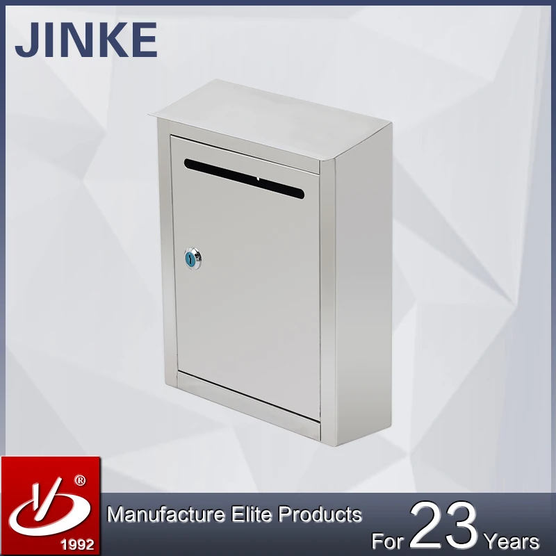Stainless Office Post Box Metal Mailbox For Letters