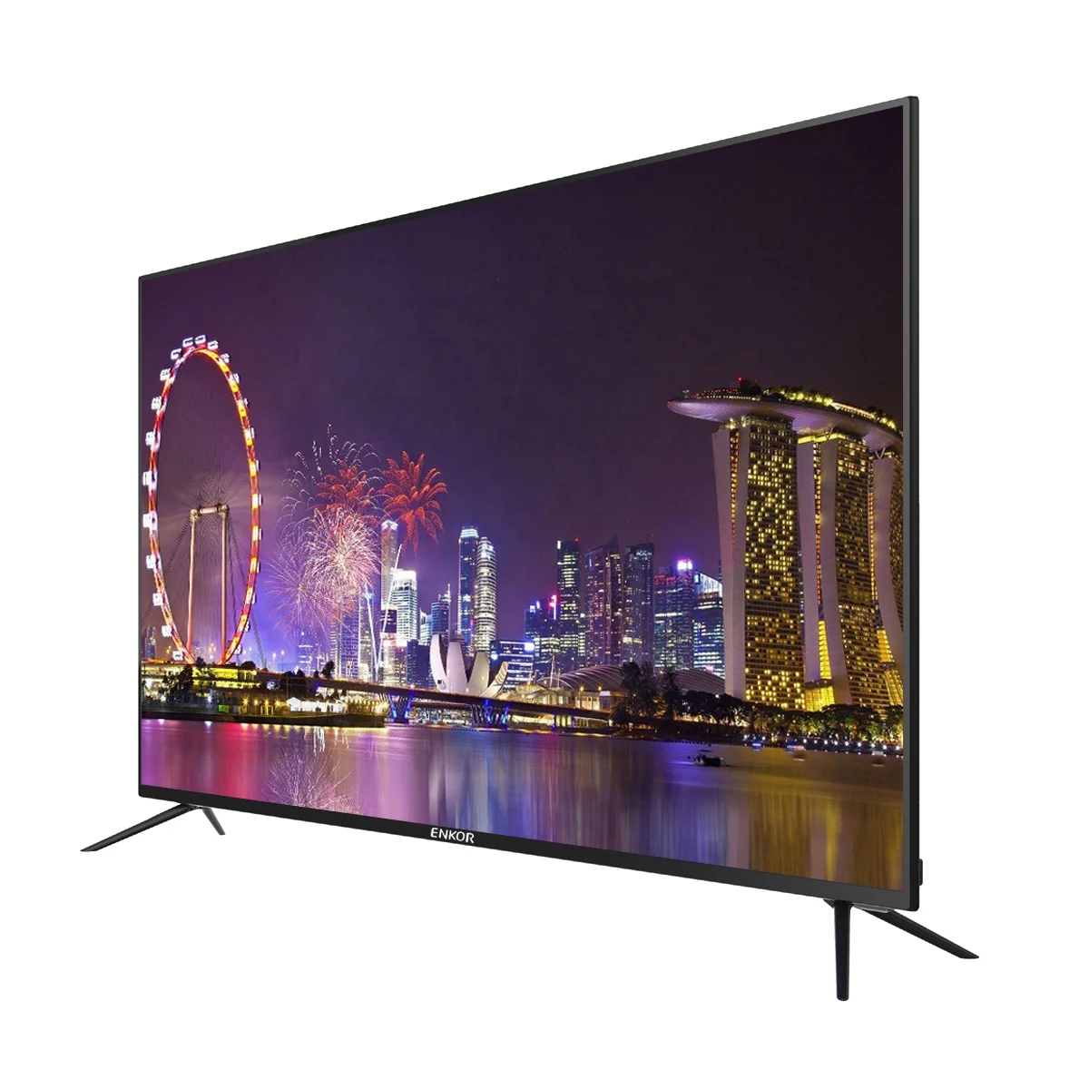 OEM Brand Cheapest Led TV Full HD Smart 32 39 40 43 50 55 inch LED television with 4K and SKD