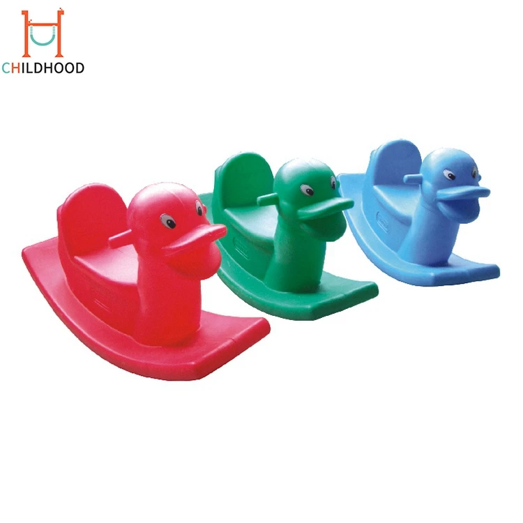 
2018 Hot sale Kindergarten Indoor Durable Kid Plastic Toy Rocking Horse 