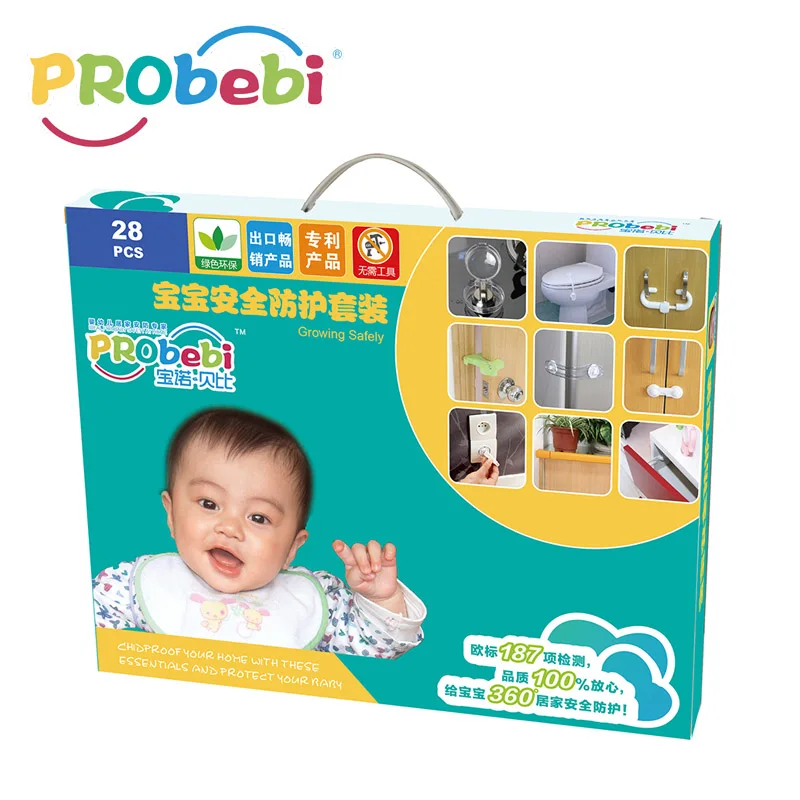 Child proof adjustable baby safety locks kit child safety lathes socket cover set