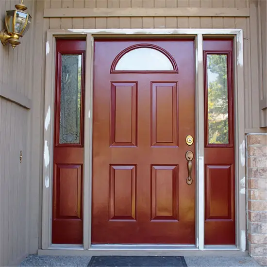 competitive price mahogany entrance prehung main entry wooden doors design double exterior solid wood front door modern